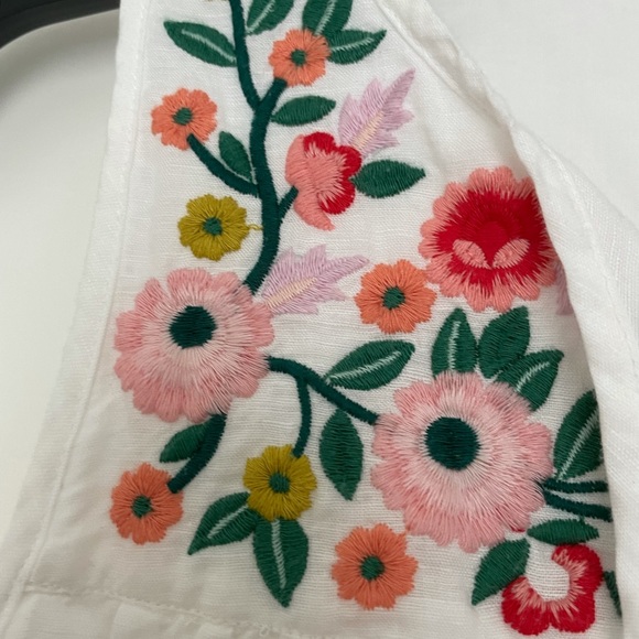 J Crew • Floral Embroidered Tank - Picture 2 of 4